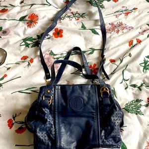 Juicy couture navy blue purse